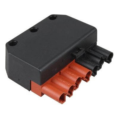 Разъём 7-контактный коричневый