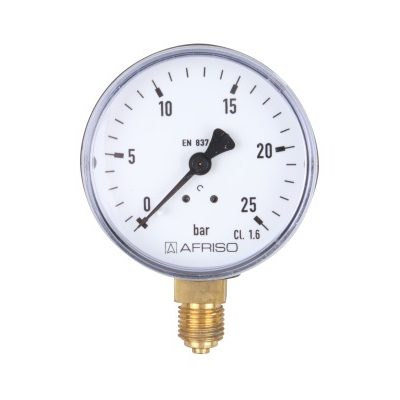 Жидкотопливный манометр AFRISO 0 - 25 бар