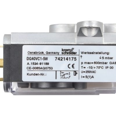 Реле давления HONEYWELL DG40VC1-5W