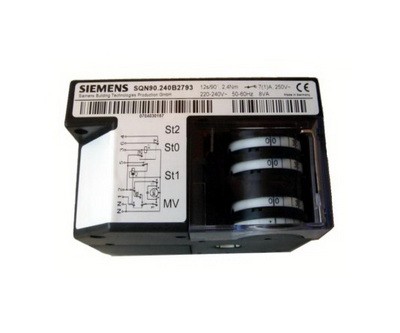 СЕРВОПРИВОД ВОЗДУШНОЙ ЗАСЛОНКИ SIEMENS SQN90.570A2793