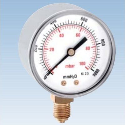 Манометр MP1-63, 400 мбар