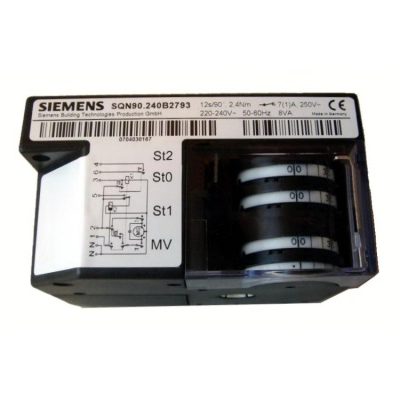 Сервопривод воздушной заслонки SIEMENS SQN91.570A2793
